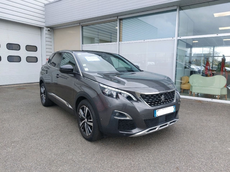 Peugeot 3008 1.5 BLUEHDI 130CH E6.C GT LINE S&S Diesel GRIS PLATINIUM Occasion à vendre