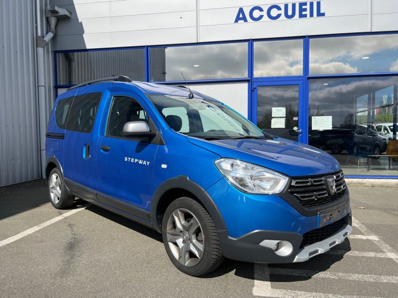 Dacia DOKKER 1.5 BLUE DCI 95CH STEPWAY Diesel BLEU AZURITE Occasion à vendre