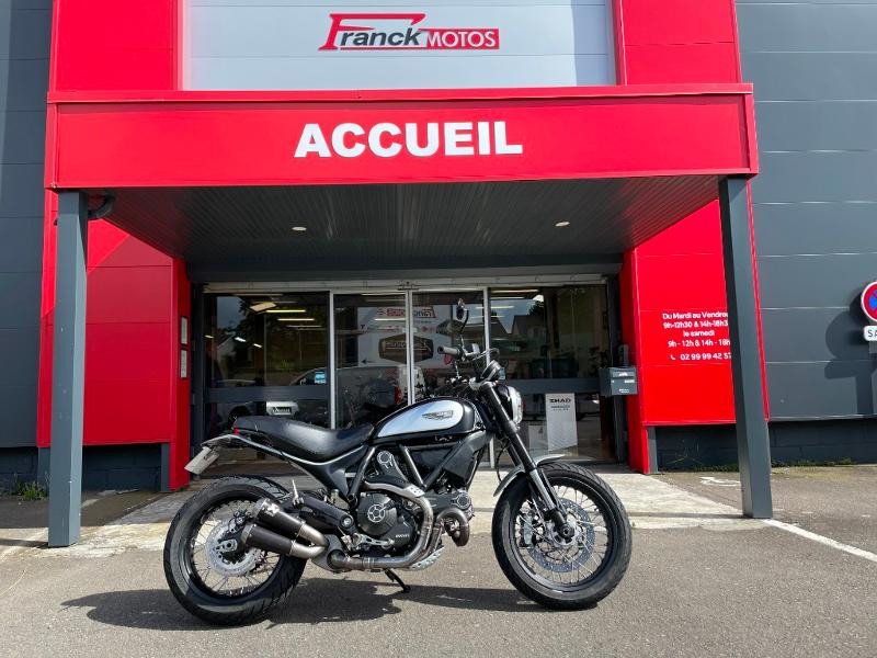 Ducati Scrambler 800 Classic Essence GRISE Occasion à vendre