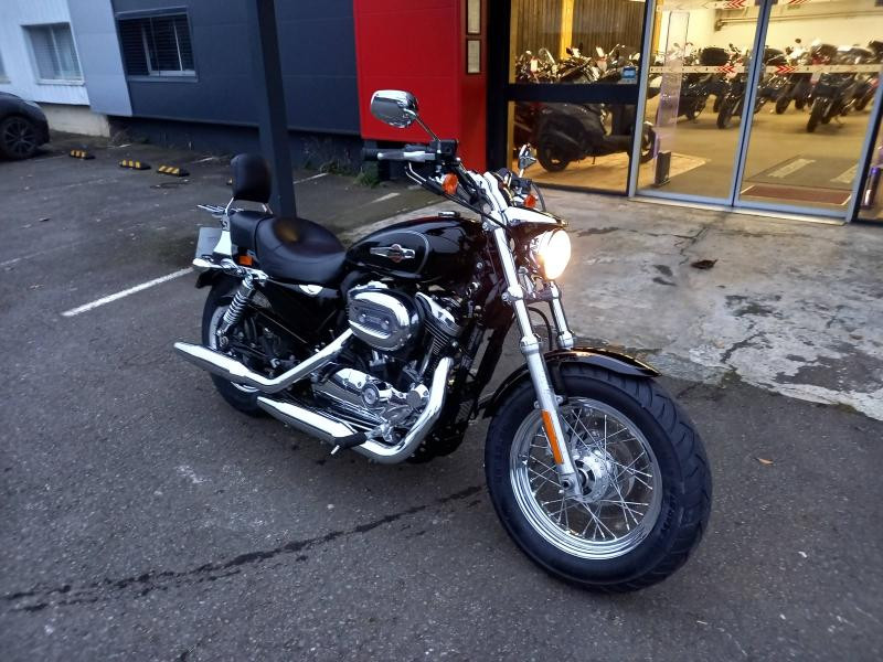 Photo 3 de l'offre de HARLEY-DAVIDSON Sportster Sportster XL 1200 C Custom Metal 2011 à 9990€ chez Franck motos