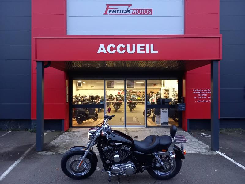 Photo 11 de l'offre de HARLEY-DAVIDSON Sportster Sportster XL 1200 C Custom Metal 2011 à 9990€ chez Franck motos