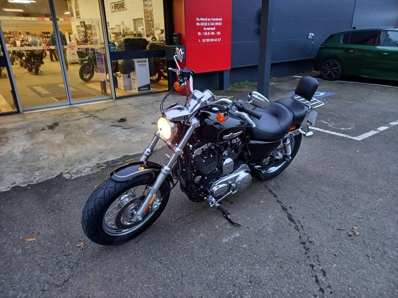 Photo 13 de l'offre de HARLEY-DAVIDSON Sportster Sportster XL 1200 C Custom Metal 2011 à 9990€ chez Franck motos