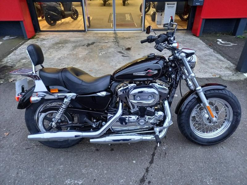 Photo 2 de l'offre de HARLEY-DAVIDSON Sportster Sportster XL 1200 C Custom Metal 2011 à 9990€ chez Franck motos