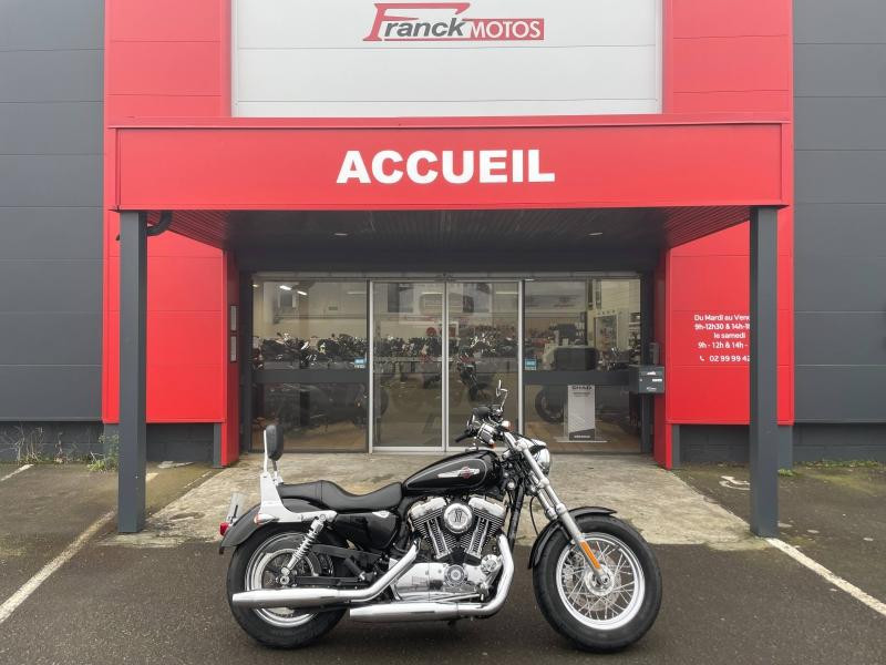 Harley-Davidson Sportster Sportster XL 1200 C Custom Noir 2011 Essence Noir Occasion à vendre