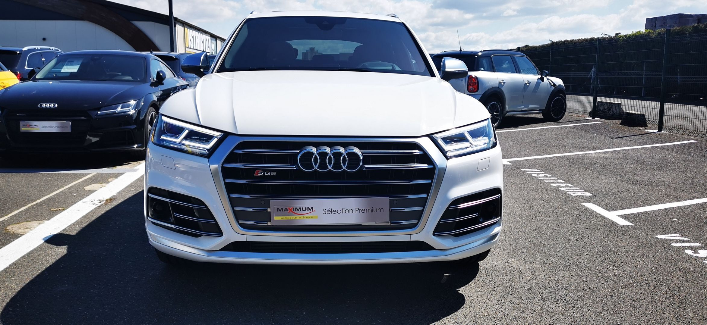 Audi SQ5 3.0 V6 TFSI 354CH QUATTRO TIPTRONIC 8 d’occasion à HEROUVILLE