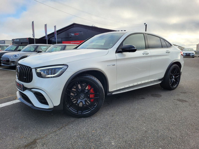 Mercedes-Benz GLC COUPE 63 AMG S 510CH 4MATIC+ SPEEDSHIFT MCT AMG EURO6D-T-EVAP-ISC Essence BLANC Occasion à vendre