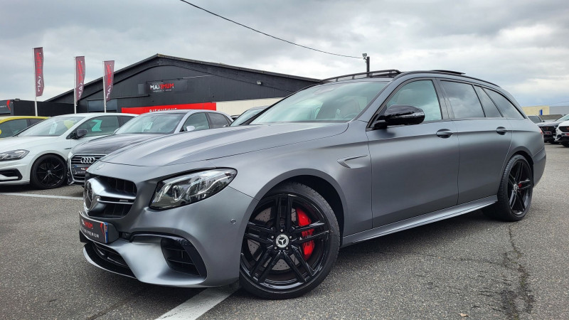 Mercedes-Benz CLASSE E BREAK 63 AMG S 612CH 4MATIC+ 9G-TRONIC Essence GRIS Occasion à vendre