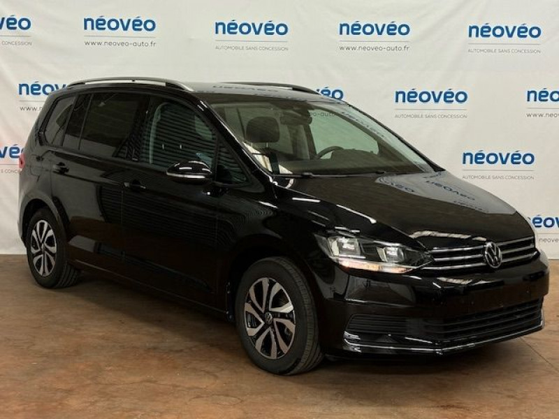 Volkswagen TOURAN 2.0 TDI 150CH FAP ACTIVE DSG7 7 PLACES EURO6DT Diesel NOIR Occasion à vendre