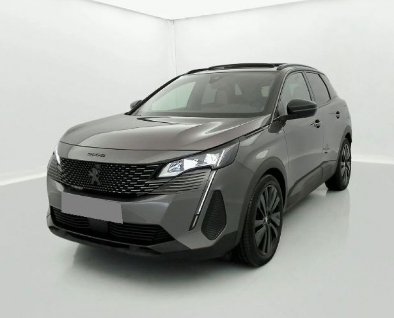 Peugeot 3008 HYBRID4 300CH GT PACK E-EAT8 BLACK PACK Hybride GRIS PLATINIUM Occasion à vendre