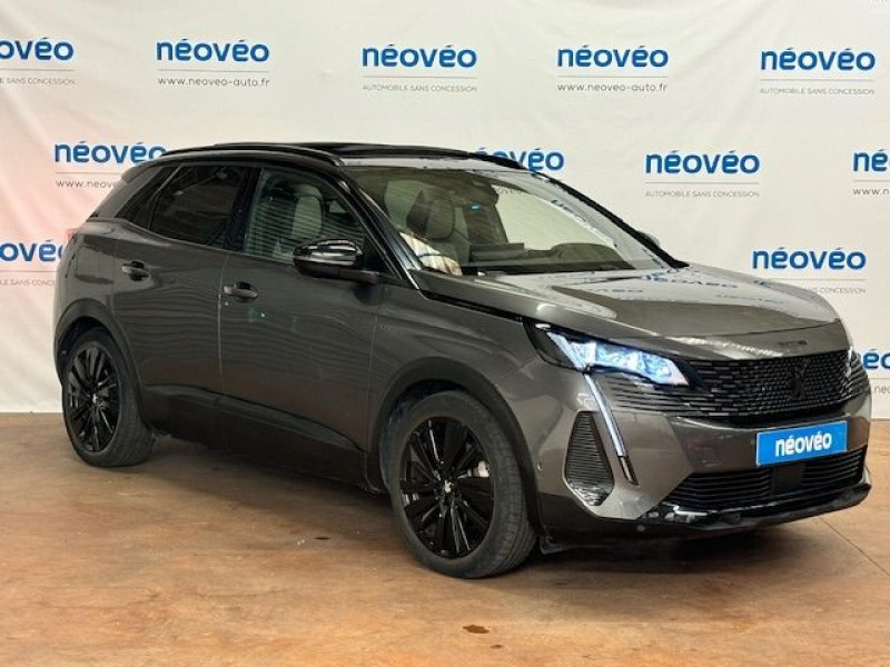 Photo 2 de l'offre de PEUGEOT 3008 HYBRID4 300CH GT PACK E-EAT8 FULL BLACK à 28990€ chez NEOVEO