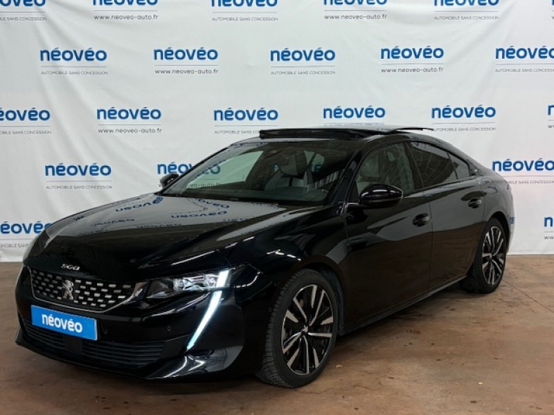 Peugeot 508 HYBRID 225CH GT PACK E-EAT8 Hybride NOIR Occasion à vendre