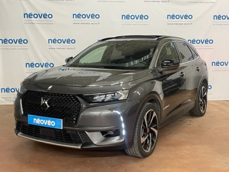 Ds DS 7 CROSSBACK E-TENSE 4X4 300CH PERFORMANCE LINE + Hybride GRIS PLATINIUM Occasion à vendre