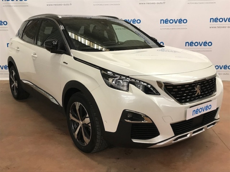 Peugeot 3008 1.5 BLUEHDI 130CH E6.C GT LINE S&S Diesel BLANC Occasion à vendre