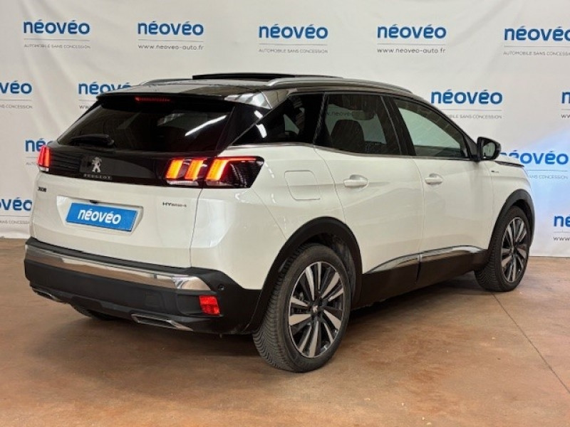 Photo 8 de l'offre de PEUGEOT 3008 HYBRID4 300CH GT PACK TOIT OUVRANT E-EAT8 à 24990€ chez NEOVEO