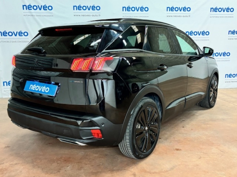 Photo 6 de l'offre de PEUGEOT 3008 HYBRID4 300CH GT PACK E-EAT8 FULL BLACK TOIT OUVRANT à 28990€ chez NEOVEO