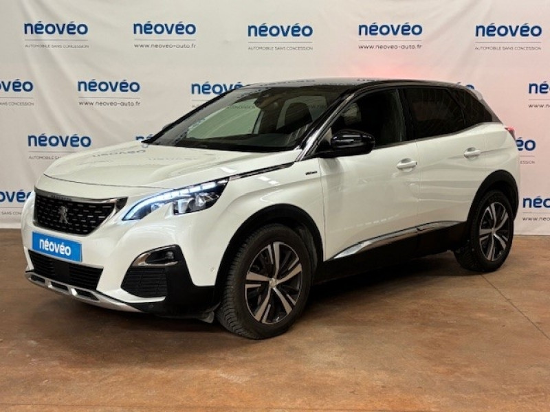 Peugeot 3008 1.5 BLUEHDI 130CH E6.C GT LINE S&S Diesel BLANC Occasion à vendre