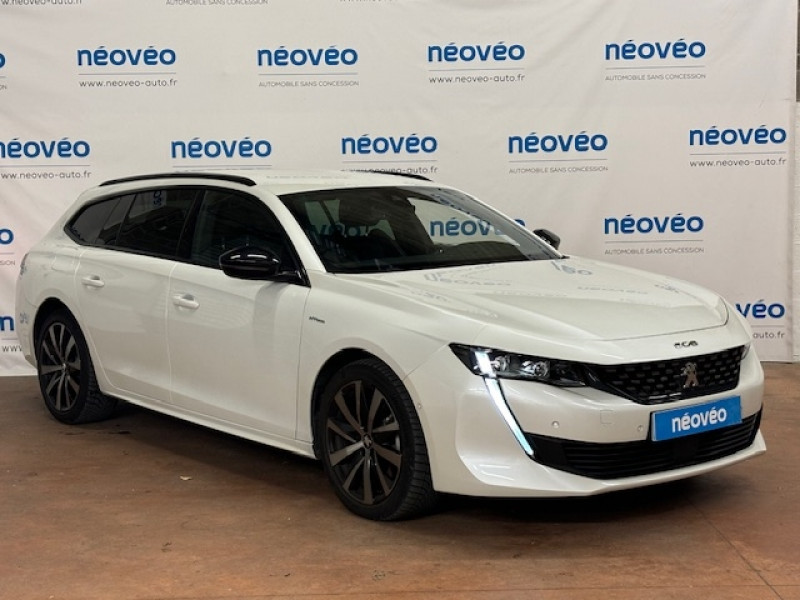 Photo Peugeot 508 SW HYBRID 225CH GT E-EAT8 Hybride BLANC NACRÃ en vente chez NEOVEO Peugeot 508 SW HYBRID 225CH GT E-EAT8 Hybride BLANC NACRÃ Occasion à vendre
