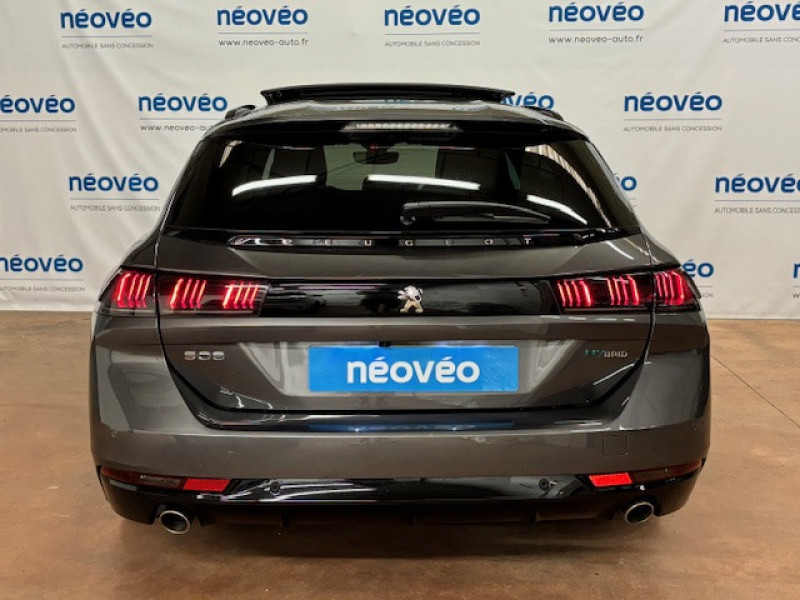 Photo 7 de l'offre de PEUGEOT 508 SW HYBRID 225CH GT E-EAT8 ATTELAGE à 26990€ chez NEOVEO