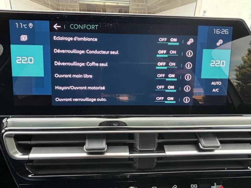Photo 11 de l'offre de CITROEN C5 AIRCROSS HYBRID RECHARGEABLE 225CH SHINE E-EAT8 à 23990€ chez NEOVEO