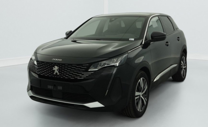 Peugeot 3008 HYBRID 136CH ALLURE PACK E-DCS6 Essence NOIR Occasion à vendre