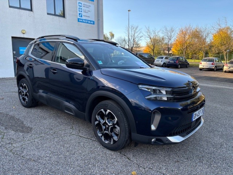 Citroen C5 AIRCROSS HYBRID RECHARGEABLE 225CH SHINE E-EAT8 Hybride BLEU ECLIPSE Occasion à vendre