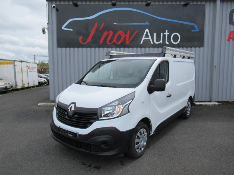 Renault TRAFIC III FG L1H1 1200 1.6 DCI 125CH ENERGY GRAND CONFORT EURO6 Diesel BLANC Occasion à vendre