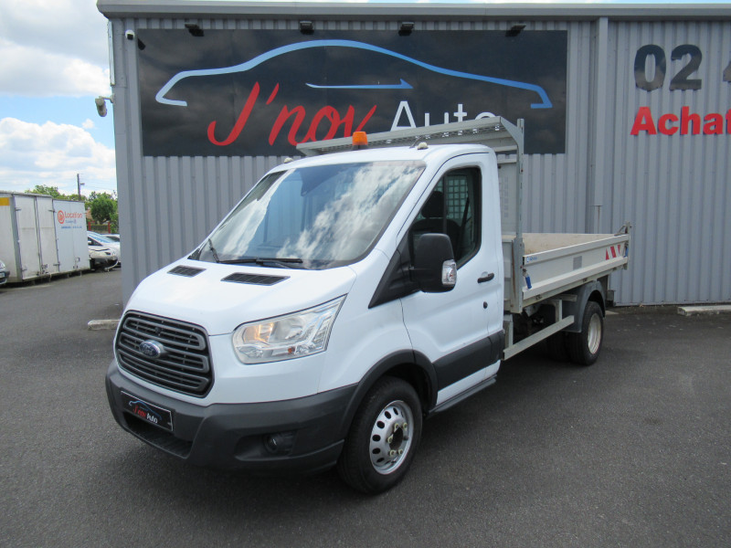 Ford TRANSIT 2T CCB P350 L2 RJ HD 2.0 TDCI 170CH TREND Diesel BLANC Occasion à vendre