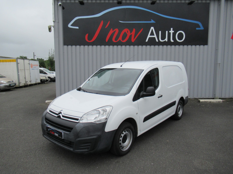 Citroen BERLINGO XL 1.6 BLUEHDI 100 S&S CLUB ETG6 Diesel BLANC Occasion à vendre