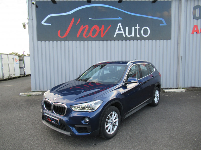 Bmw X1 (F48) SDRIVE20DA 190CH BUSINESS DESIGN EURO6D-T Diesel BLEU FONCE METAL Occasion à vendre