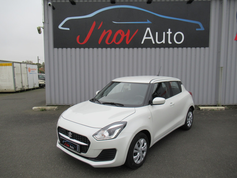 Suzuki SWIFT 1.2 DUALJET HYBRID 83CH AVANTAGE Essence BLANC NACRE Occasion à vendre