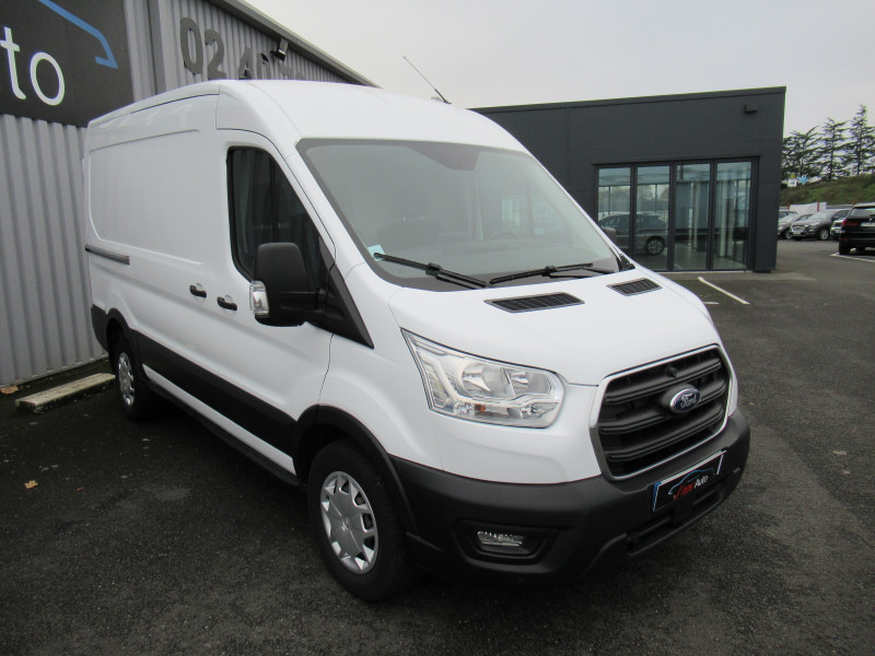 Photo 2 de l'offre de FORD TRANSIT 2T FG T350 L2H2 2.0 ECOBLUE 130CH S&S HYBRID TREND BUSINESS à 24990€ chez J'NOV AUTO