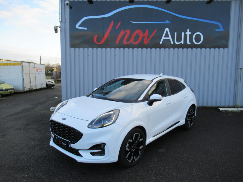 Ford PUMA 1.0 ECOBOOST 125CH ST-LINE X DCT7 Essence BLANC Occasion à vendre