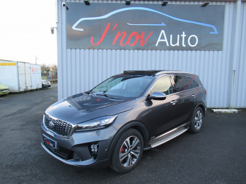 Kia SORENTO 2.2 CRDI 200CH ISG GT LINE ULTIMATE 4X4 BVA8 EURO6D-T Diesel GRIS FONCE METAL Occasion à vendre