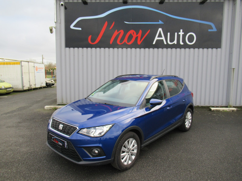 Seat ARONA 1.6 TDI 95CH START/STOP STYLE BUSINESS DSG EURO6DT Diesel BLEU FONCE METAL Occasion à vendre