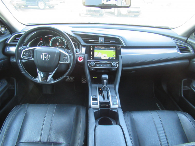 Photo 5 de l'offre de HONDA CIVIC 1.5 I-VTEC 182CH EXCLUSIVE CVT 4P à 17990€ chez J'NOV AUTO
