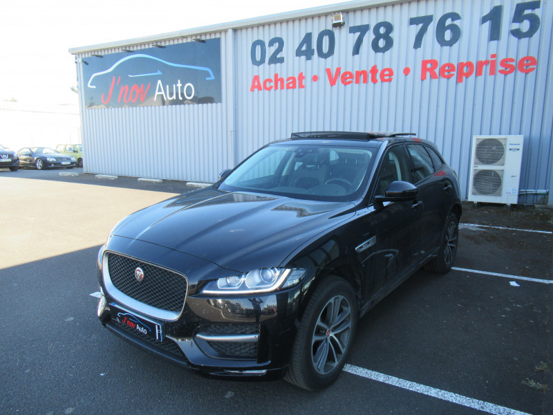 Jaguar F-PACE 2.0D 180CH R-SPORT AWD BVA8 Diesel NOIR Occasion à vendre