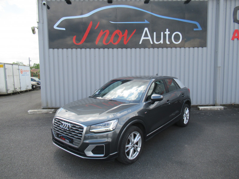 Audi Q2 35 TFSI 150CH COD S LINE S TRONIC 7 Essence GRIS FONCE METAL Occasion à vendre
