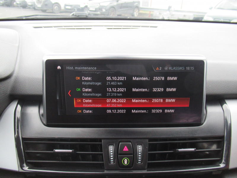 Photo 13 de l'offre de BMW SERIE 2 ACTIVETOURER (F45) 216DA 116CH  BUSINESS DESIGN DKG7 à 15990€ chez J'NOV AUTO