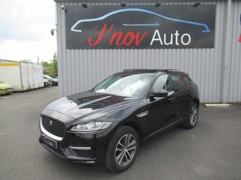Jaguar F-PACE 2.0D 180CH R-SPORT AWD BVA8 Diesel NOIR Occasion à vendre