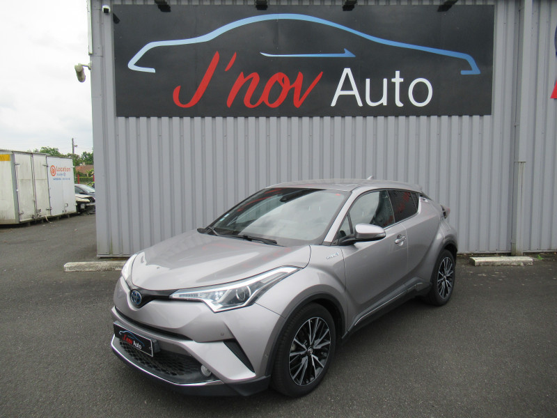 Toyota C-HR 122H DISTINCTIVE 2WD E-CVT Hybride GRIS CLAIR METAL Occasion à vendre