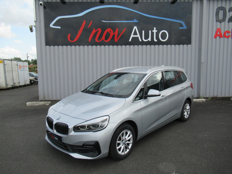 Bmw SERIE 2 GRAN TOURER (F46) 218IA 140CH  BUSINESS DESIGN DKG7 Essence GRIS CLAIR METAL Occasion à vendre