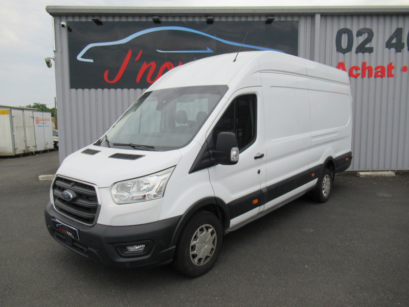Ford TRANSIT 2T FG P350 L4H3 2.0 ECOBLUE 170CH S&S HDT TREND BUSINESS BVA Diesel BLANC Occasion à vendre
