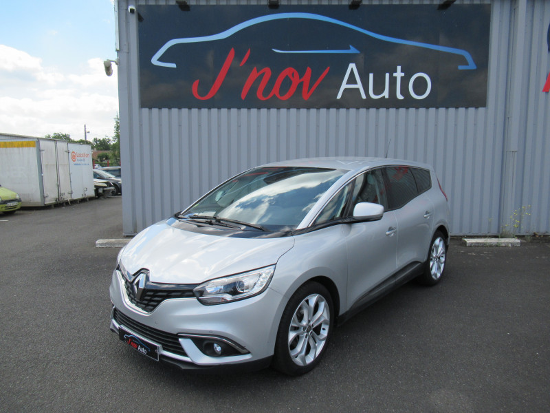 Renault GRAND SCENIC IV 1.7 BLUE DCI 120CH BUSINESS EDC 7 PLACES Diesel GRIS CLAIR METAL Occasion à vendre