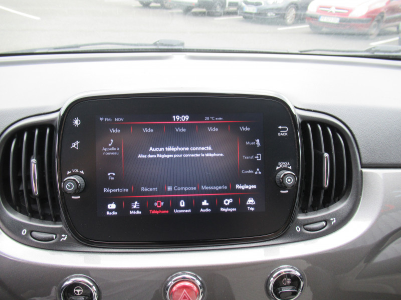 Photo 9 de l'offre de FIAT 500C 1.0 70CH BSG S&S DOLCEVITA à 12790€ chez J'NOV AUTO