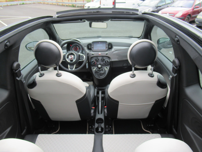 Photo 5 de l'offre de FIAT 500C 1.0 70CH BSG S&S DOLCEVITA à 12790€ chez J'NOV AUTO