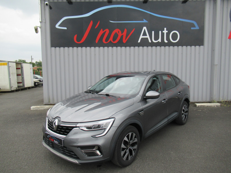 Renault ARKANA 1.3 TCE MILD HYBRID 140CH EQUILIBRE EDC -22 Essence GRIS FONCE METAL Occasion à vendre