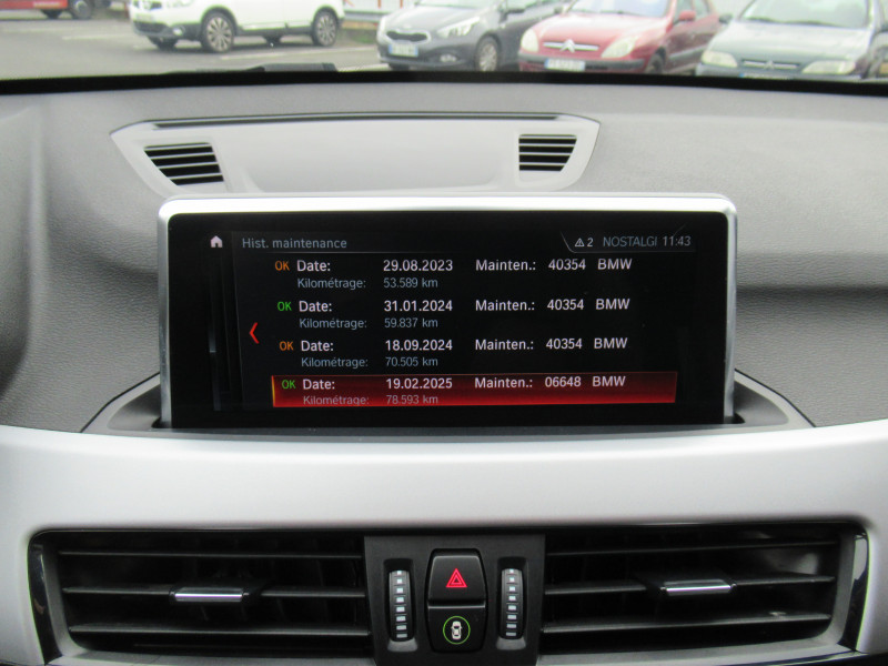 Photo 11 de l'offre de BMW X1 (F48) SDRIVE18D 150CH BUSINESS DESIGN à 23990€ chez J'NOV AUTO