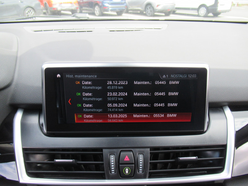 Photo 14 de l'offre de BMW SERIE 2 GRAN TOURER (F46) 216DA 116CH  SPORT DKG7 à 22790€ chez J'NOV AUTO
