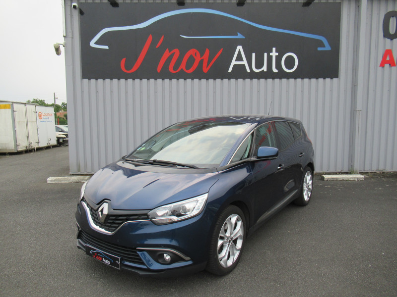 Renault GRAND SCENIC IV 1.7 BLUE DCI 120CH BUSINESS 7 PLACES - 21 Diesel BLEU FONCE METAL Occasion à vendre