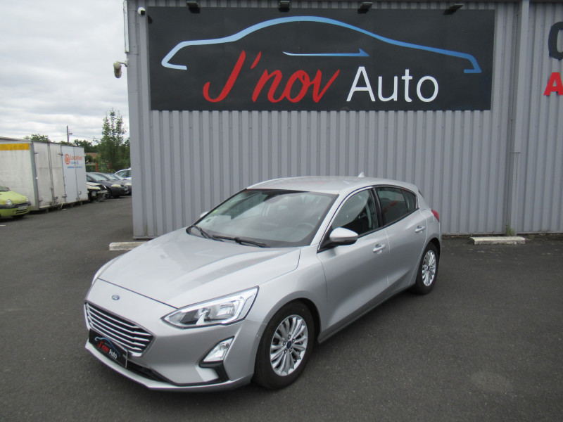 Ford FOCUS 1.5 ECOBLUE 120CH TITANIUM BVA Diesel GRIS CLAIR METAL Occasion à vendre